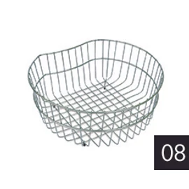 ELLECI ACI02300 Ego kerek inox edényszárító kosár ACI02300