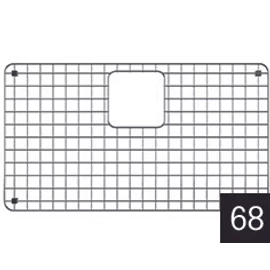 ELLECI AGB01303 Mosogató medencébe tehető alsó rács, L méret AGB01303
