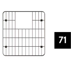 ELLECI AGB01306 Mosogató medencébe tehető alsó rács AGB01306