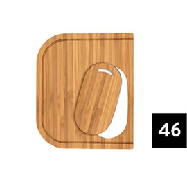 ELLECI ATL01303 Fa vágódeszka SKY 360 mosogatóhoz ATL01303