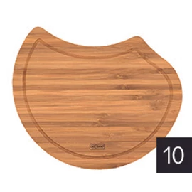 ELLECI ATL02300 Ego kerek fa vágódeszka ATL02300