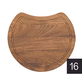 ELLECI ATL02301 Kerek fa vágódeszka ATL02301