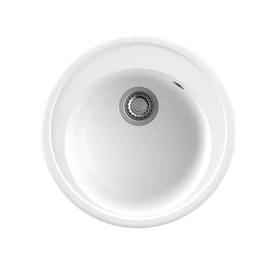 NODOR NorGranite Oval 51.20 1B WH mosogató 4078