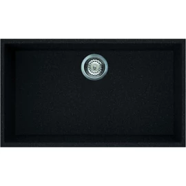 ELLECI Quadra 130 munkalap alá szerelhető mosogató LGQ13054BSO