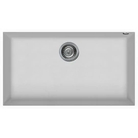 ELLECI Quadra 130 munkalap alá szerelhető mosogató LGQ13068BSO