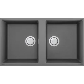 ELLECI Best 450 munkalap alá szerelhető mosogató LMB45073BSO