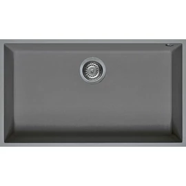 ELLECI Quadra 130 munkalap alá szerelhető mosogató LMQ13073BSO