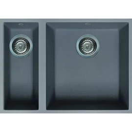 ELLECI Quadra 150 munkalap alá szerelhető mosogató LMQ15073BSO