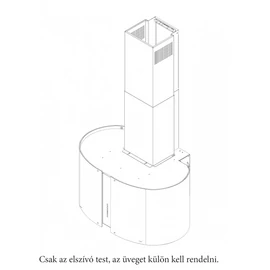 Falmec MIRABILIA ROUND 67 FALI elszívótest páraelszívó CJRN67.E50P2#ZZZI491F