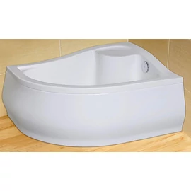 Radaway Korfu E 100x80 cm-es íves magasított zuhanytálca (100x80 cm, előlapos / balos, #4E81400-03L)