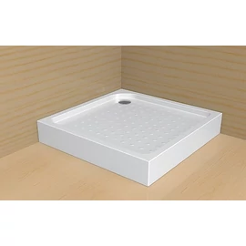 Radaway Rodos C szögletes zuhanytálca szifonnal (előlapos, 90x90 cm, #4K99155-04)