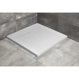Radaway Teos C 90x90 cm szögletes öntöttmárvány zuhanytálca, fehér HTC9090-04