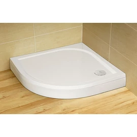 Radaway Paros A negyedköríves öntöttmárvány zuhanytálca (beépíthető, 100x100 cm, #MBA1010-03-1)