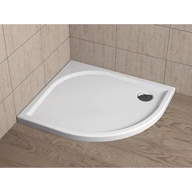 Radaway Delos E 90x80 cm aszimmetrikus zuhanytálca (beépíthető / balos, 90x80 cm, #SDE9080-01L)