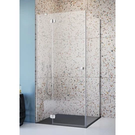 Radaway Torrenta KDJ 90B*80 szögletes zuhanykabin, átlátszó, króm, 132249-01-01L