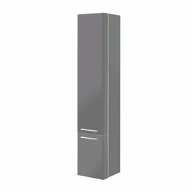 Ravak Fürdőszobai faliszekrény SB -300 R Ring 155x30 cm, fényes szürke X000000774