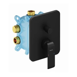 Ravak FL 065.20, Flat black falba süllyesztett csaptelep váltóval (KIZÁRÓLAG R-box Varival ) X070179