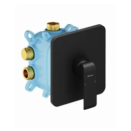 Ravak FL 066.20, Flat black falba süllyesztett csaptelep váltó nélkül (KIZÁRÓLAG R-box VARIVAL) X070180