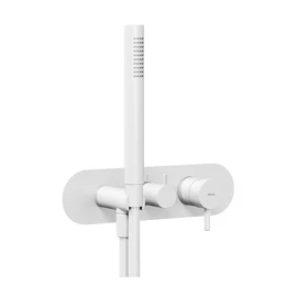 Ravak ES 068.10WV.O3.RB07D.+S Falba süllyesztett csaptelep szettel, háromutas, belső egység nélkül - White Velvet X070245