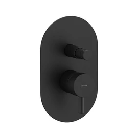 Ravak ES 061.20BLM.O2 Falba süllyesztet csaptelep, automatikus kétutas, belső egységgel - Black Matt X070284
