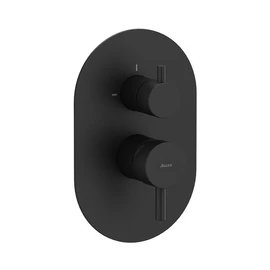 Ravak ES 065.20BLM.O2.RB07E Falba süllyesztett csaptelep, kétutas, belső egység nélkül - Black Matt X070288