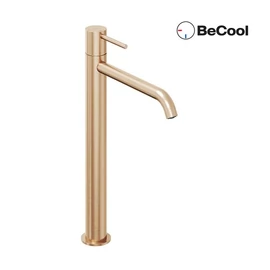 Ravak ES 015.61RGB Álló mosdócsaptelep BeCool 340 mm, leeresztő nélkül - Rose Gold Brushed X070408