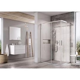 Ravak Blix Slim BLSRV2K-90 krómhatású+Transparent zuhanykabin X1XM70C00Z1