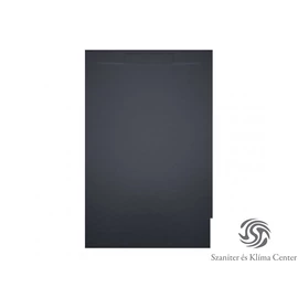 Riho Isola 80x80 fekete zuhanytálca DR10080