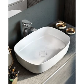 Roca Inspira Soft pultra ültethető mosdó (500x370x140) - A327500000