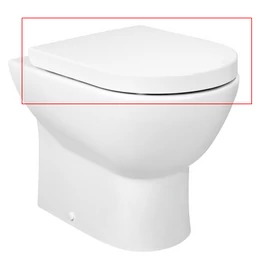 Roca Tipo WC-ülőke és fedél, rozsdamentes acél zsanérral A801750004