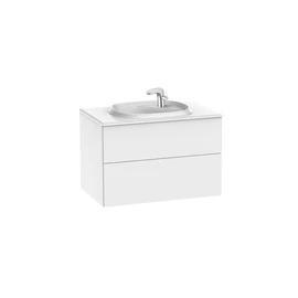 Roca Beyond mosdószekrény 2 fiókkal és mosdóval fehér - A851357806