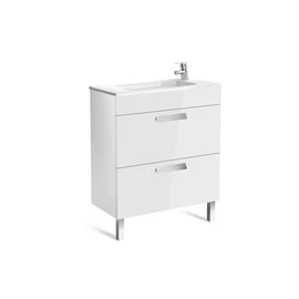 Roca Unik Debba Compact mosdószekrény 2 fiókkal és mosdóval (700) Fehér - A855906806
