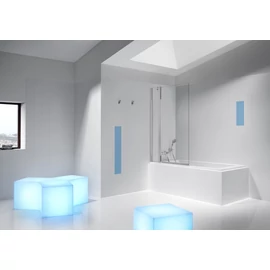 Roca Victoria B1HF kádparaván egy nyíló szárnnyal és egy fix panellel (1500×1000) - AM18110012