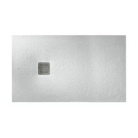 Roca Terran műgyanta zuhanytálca, csúszásgátló felülettel 1400 x 800 x 31 Törtfehér - AP0157832001090