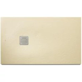 Roca Terran műgyanta zuhanytálca, csúszásgátló felülettel 1600 x 700 x 31 Krémszínű - AP016402BC01500
