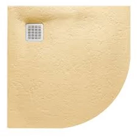 Roca Terran extra lapos íves műgyanta zuhanytálca, csúszásgátló felülettel 900 x 900 x 28 Arena - AP10538438401510