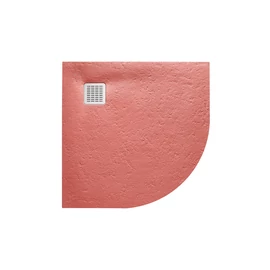 Roca Terran extra lapos íves műgyanta zuhanytálca, csúszásgátló felülettel 900 x 900 x 28 Coral - AP10538438401730