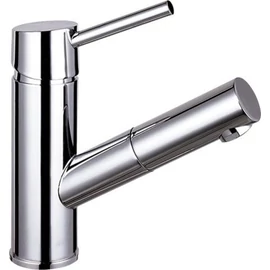 Sapho SOLITER PARIS mosdócsaptelep kihúzhatő fejjel, leeresztő nélkül, h:55cm, króm (1104-05)