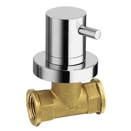 Sapho REITANO AIRTECH falba süllyesztett elzáró szelep, meleg, 1/2", króm (405H)