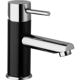 Sapho RHAPSODY mosdócsaptelep leeresztő nélkül, króm/matt fekete (5502N/S)