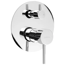 Sapho RHAPSODY falba süllyesztett zuhanycsaptelep, 2-irányú váltóval, króm (5583Q)