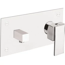 Sapho REITANO MASTERMAX Falbaépíthető zuhanycsaptelep, egyirányú, zuhanyszett nélkül, kró (8785)