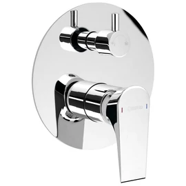 Sapho AXIMATE falba süllyesztett zuhanycsaptelep, 2-irányú váltóval, króm (AX43)