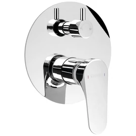 Sapho CORNELI falba süllyesztett zuhanycsaptelep, 2-irányú váltóval, króm (CE43)