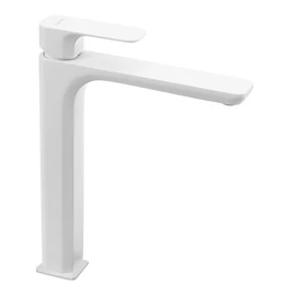 Sapho SPY magasított mosdócsaptelep, leeresztő nélkül, matt fehér (PY07/14)