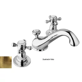 Sapho SASSARI 3 részes mosdócsaptelep automata leeresztővel, bronz (SR191BR)