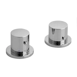 Sapho GO 2 részes kádperemre szerelhető, termosztátos kádtöltő csaptelep, váltóval, kádbeömlő nélkül, króm (TH100)