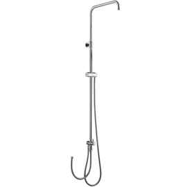 Sapho Zuhanyoszlop, csaptelepre szerelhető, fej- és kézizuhanyszett nélkül, króm (1202-14)