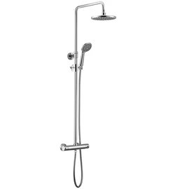 Sapho KIMURA zuhanyoszlop termosztátos csapteleppel, króm (KU322)