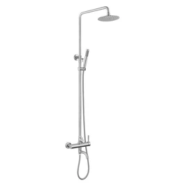 Sapho MINIMAL zuhanyoszlop kádtöltő csapteleppel, inox (MI140)